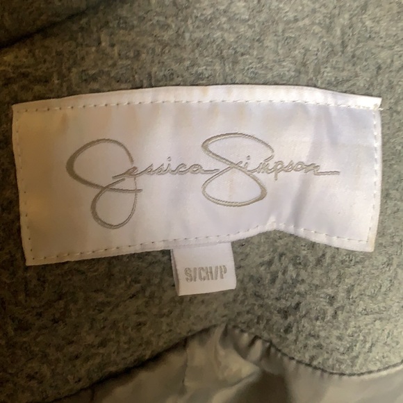 Jessica Simpson Double-Breasted Boucle Pea Coat - Picture 9 of 10